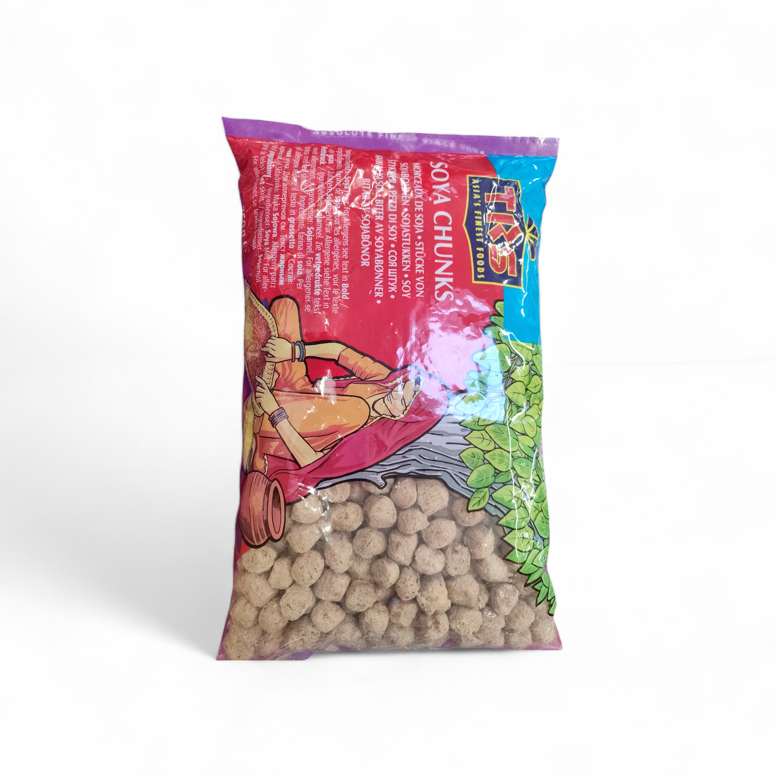 SOYA CHUNKS :TRS : 750gm MORCEAUX DE SOJA.STÜCKE VONSOJABOHNENSOJASTUKKEN•SOYSTYKKER PEZZI DI SOY •СОЯ ШТУК•KAWAŁKI SOI BITER AV SOYABØNNER•BITAR AV SOJABÖNOR