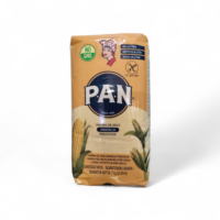 PAN :CORNMEAL MAIS MEHL :1 KG :HARINA DE MAİZAMARILLOPRECOCIDAHARINA DE MAIZ AMARILLO PRECOCIDAFARINHA DE MILHO AMARELO PRÉ-COZIDAFARINA PRECOTTA DI MAIS GIALLO