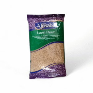 Lapsi Flour (AliBaba) : 500 gm :Grano Spezzato.Cracked WheatGebrochener WeizenTrigo Partido. Blé Concassé. Gebroken TarweΣπασμένο Σίτοσ• Lamana Pszenica(Fada)