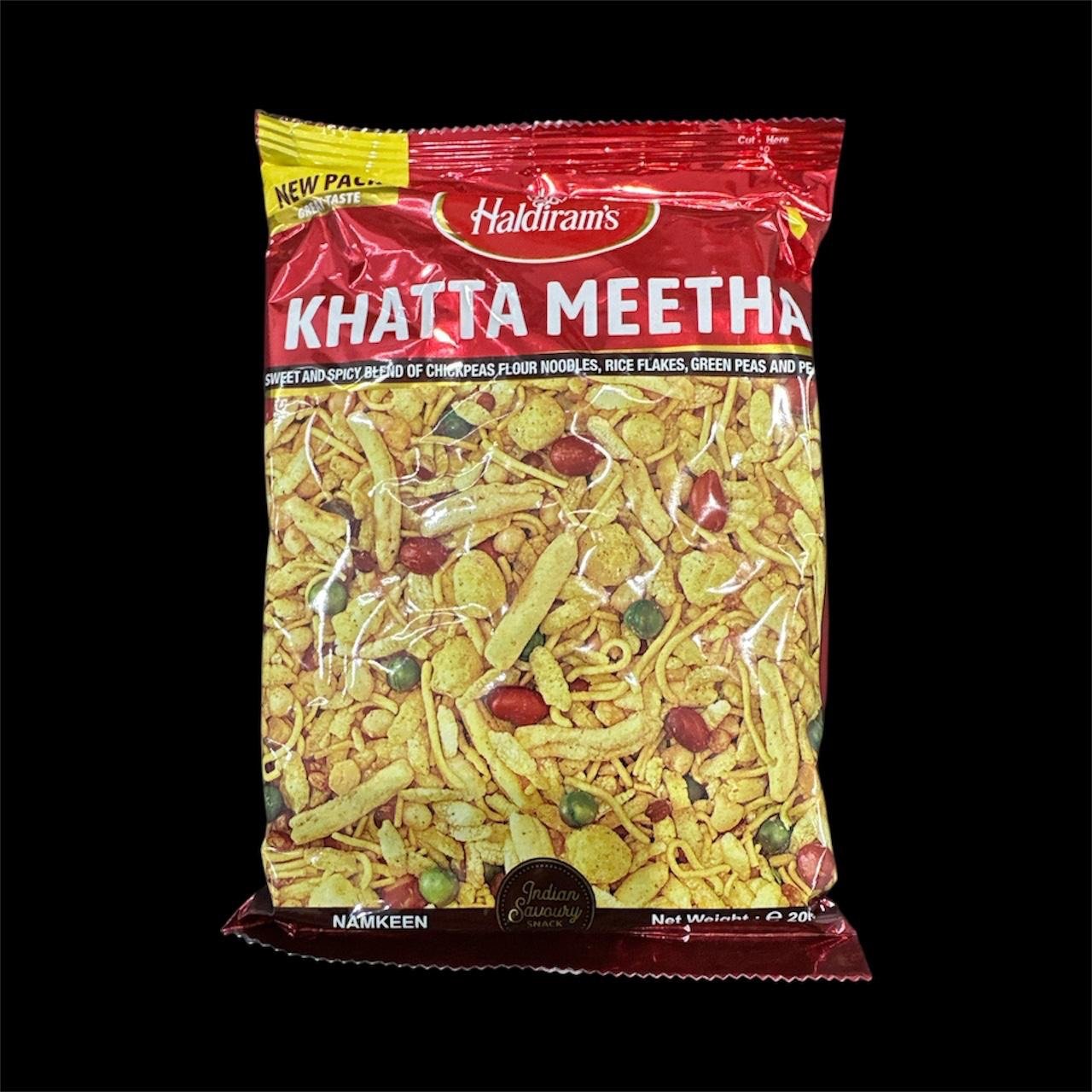 KHATTA MEETHA(HALDIRAMS) : SUESS-WÜERZIGE MISCHUNG:- 1Unit is 200g