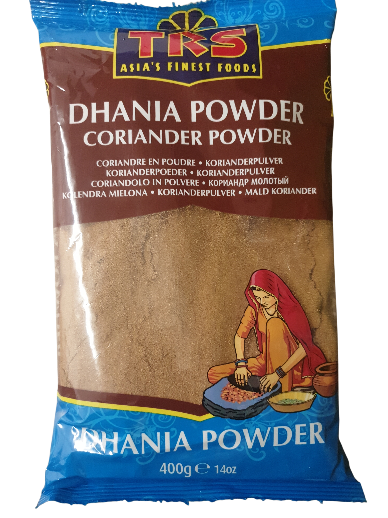 DHANIA POWDER CORIANDER POWDER : TRS : 400gmCORIANDRE EN POUDREKORIANDERPULVERKORIANDERPOEDERKORIANDERPULVERCORIANDOLO IN POLVERE.КОРИАНДР МОЛОТЫЙKOLENDRA MIELONAKORIANDERPULVERMALD KORIAN