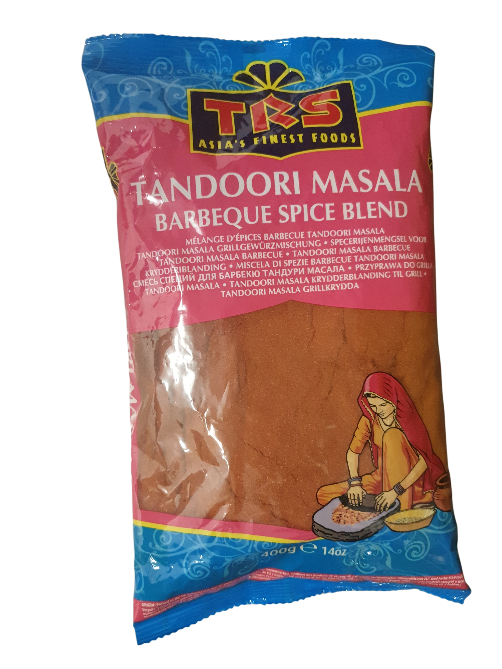 TANDOORI MASALA:TRS:400gmBARBEQUE SPICE BLENDMÉLANGED'ÉPICES BARBECUE GRILLGEWÜRZMISCHUNGTANDOORI MASALATANDOORUMASASPECERIJENMENGSEL VOORTANDOMASALA BARBECUE TANDOORIMASALA BARBECUEKRYDDERIBLANDINGMISCELA DI SPEZIE BARBECUETANDOORI MASALA PRZYPRAWA DO GRILLAСМЕСЬ СПЕЦИЙДЛЯ БАРБЕКЮ ТАНДУРИ МАСАЛАTIL GRILLTANDOOR MASALATANDOORI MASALAKRYDDERBLANDINGTANDOORI MASALA GRILLKRYDDA