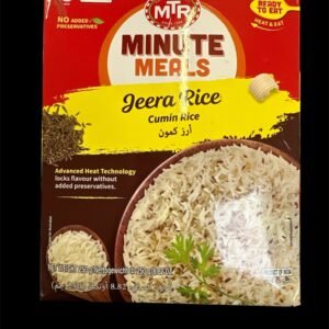 MINUTE JEERA RICE(MTR) : :- 1Unit is 250g