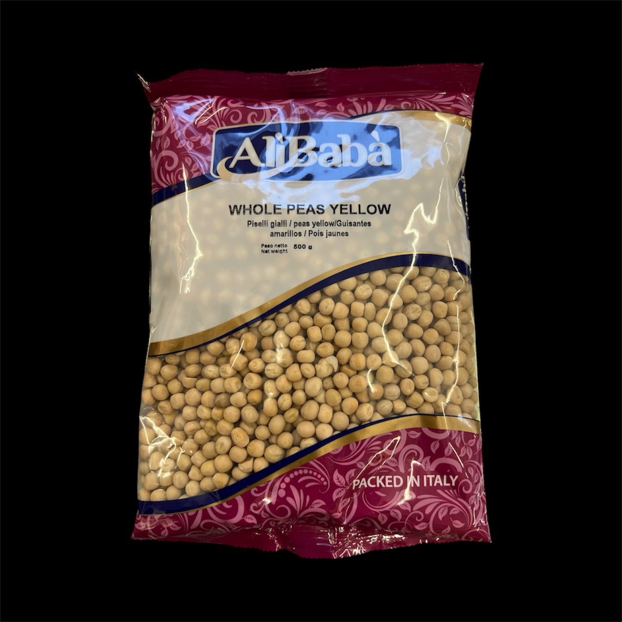 WHOLE PEAS YELLOW, DabliPiselli gialli / peas yellow/Guisantesamarillos / Pois jaunes500 gmNet weight
