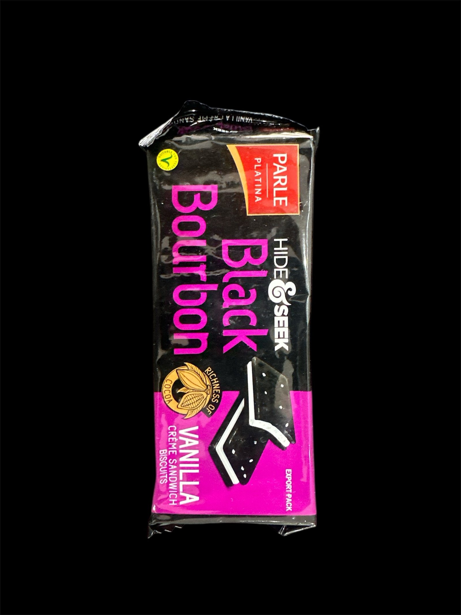 BLACK BOURBON(PARLE) : HIDE UND SEEK:- 1Unit is 100g- Biscuits