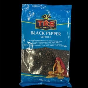 BLACK PEPPER WHOLE(TRS) : LEBENSMITTEL SCWARZER PFEFFER GANZ:- 1Unit is 100g