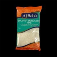 COCONUT DESICCATENFINE : 300 gm :: Alibaba ::Noce di Cocco Macinata Grana Fine • Fine Ground Coconut®Coco Molido Fino • Noix De Coco Fine MouileFein Gemahlene Kokosnüsse • Cocos Moído Fino
