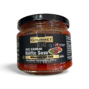 GOURMET212ACI SAMBALKöfte Sosu Würzsauce mit ChiliNET AGIRLIK / NETTOGEWICHT: 290 g e