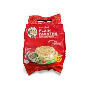MughalPLAINPARATHA : 20 pcs, family pack 1600gWheat Plain Breads / Focacce Di Frumento / Pains nature au blé /Panes de trigo / Pães simples de trigo / Weizenbrot-