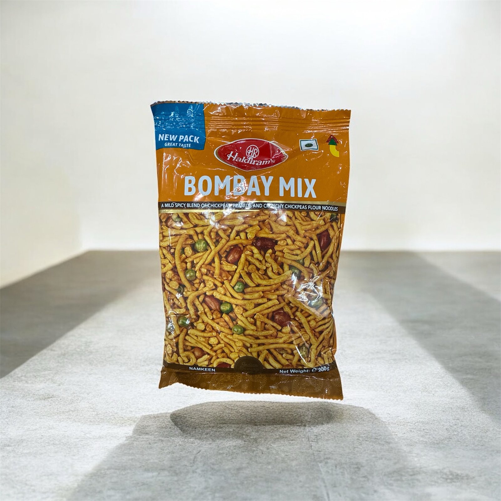 BOMBAY MIX(HALDIRAMS) : MILD-WUERZIGE-MISCHUNG:- 1Unit is 200g