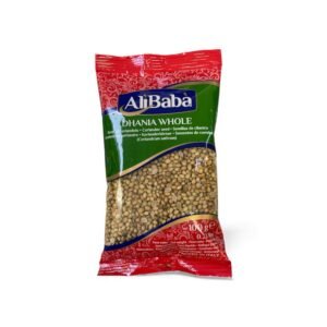 AliBaba: DHANIA WHOLESemi di coriandolo • Coriander seed • Semillas de cilantro • Craines de coriandre • Korianderkörner • Sementes de coentro(Coriandrum sativum) : Net WT 100 g