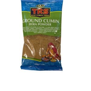 TRS Asian‘s Finest Foods • Ground Cumin • JEERA POWDERCUMINO MACINATO JEERA IN POLVERE • CUMIN JEERA MOULUKREUZKÜMMEL (JEERA), GEMAHLEN • GEMALEN JEERA KOMIJN •KMIN RZYMSKI MIELONY • МОЛОТЫЙ КУМИН (ЗИРА) : Net WT 100 g