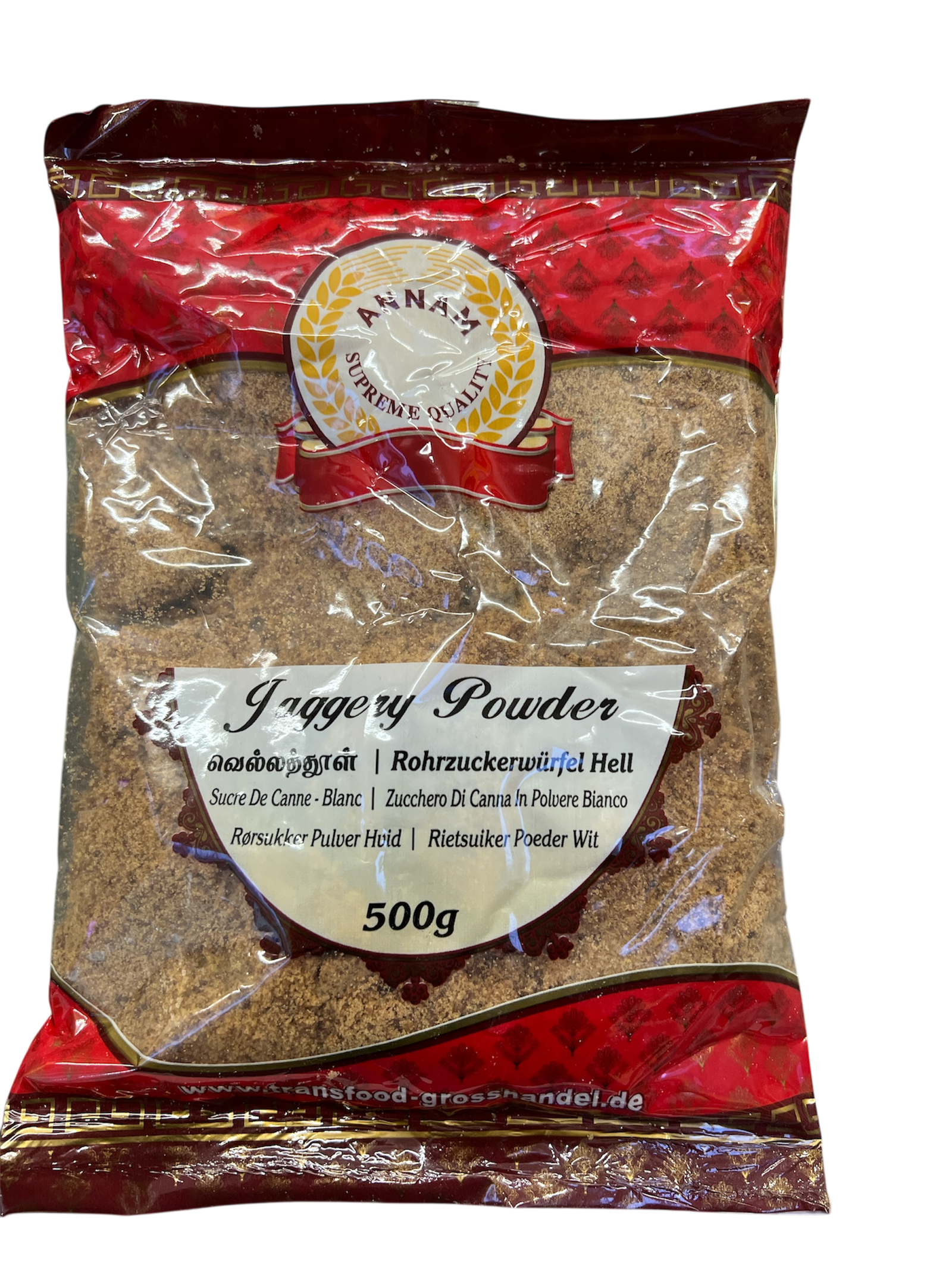 JAGGERY POWDER(ANNAM-TRANSFOOD) Braun Sugar : :- 1Unit is 500g