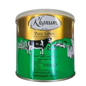 BUTTER GHEE(KHANUM) : FETT:- 1Unit is 500gm