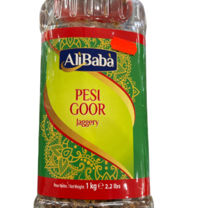 PESI GOOR or GUR
Jaggery (Alibaba) : 1kg