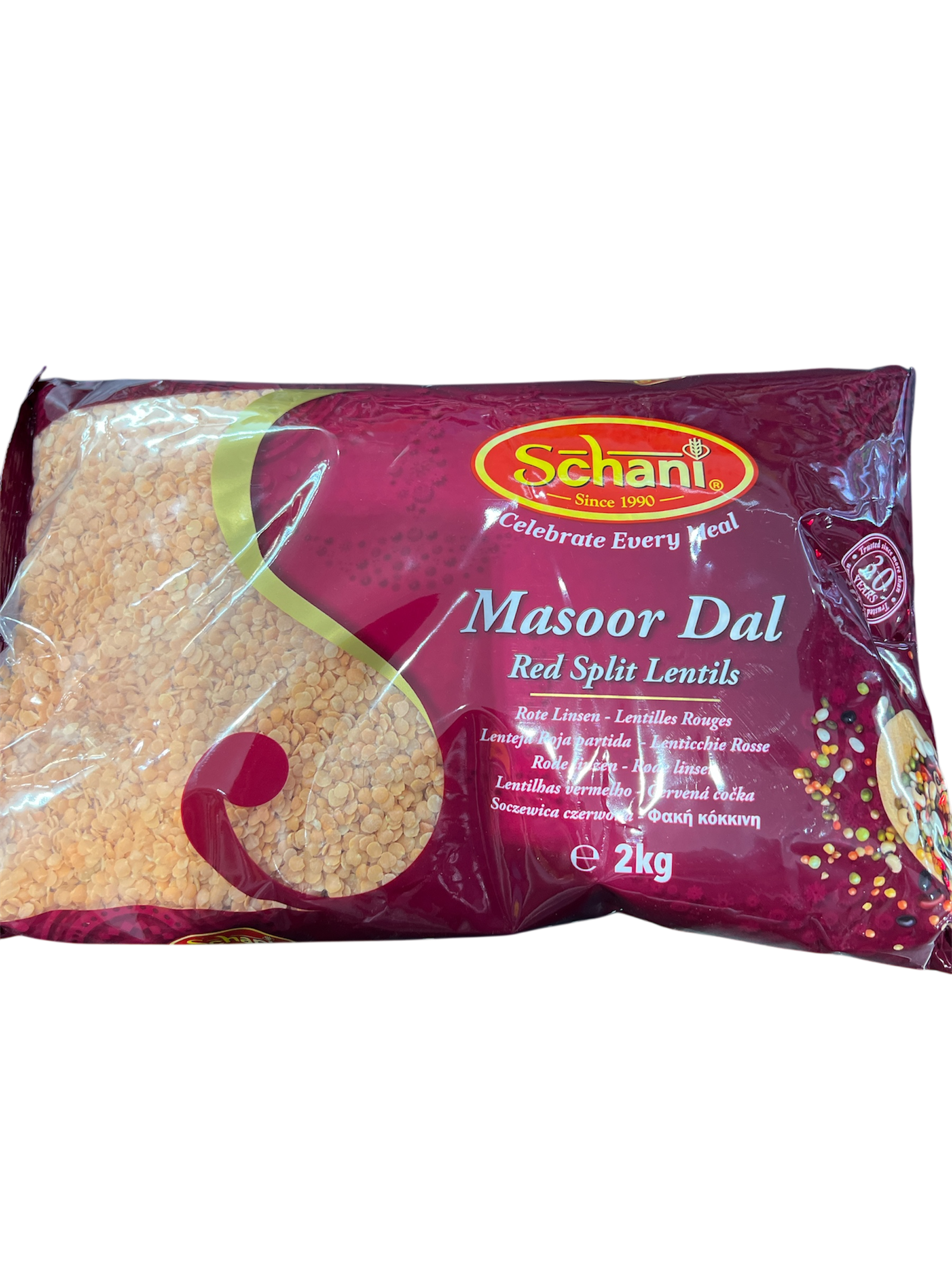Masoor Dal /
Red Split Lentils (Schani) : 2kg
Rote Linsen - Lentilles Rouges
Lenteja Roja partida - Lenticchie Rosse
Rode linzen - Rode linser
Lentilhas vermelho - Cervená cocka Soczewica czerwona - Факл KóKKIVn