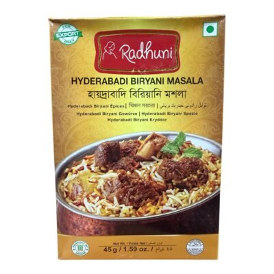 RADHUNI HYDERABADI BIRYANI MASALA 45 g