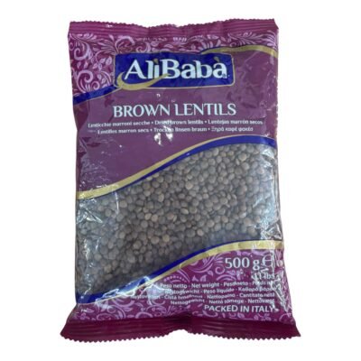 ALI BABA BROWN LENTILS 500 g