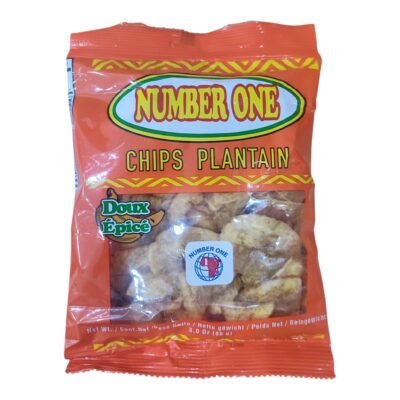 NUMBER ONE CHIPS PLANTAIN 85 g